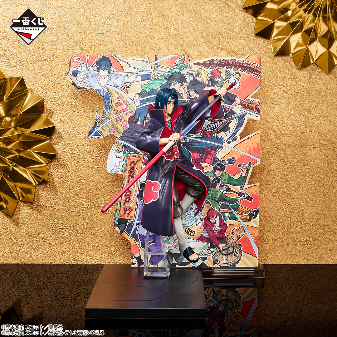 Ichiban Kuji NARUTOP99 - Gouka Kenran Ninemaki - Uchiha Itachi Figure