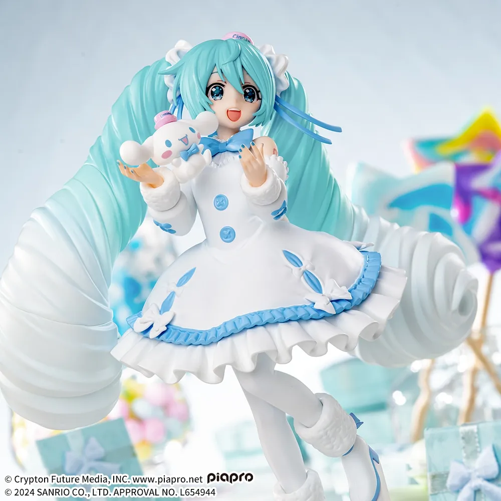 Hatsune Miku × Cinnamoroll – White Dress Ver. – Luminasta – Hatsune Miku Series