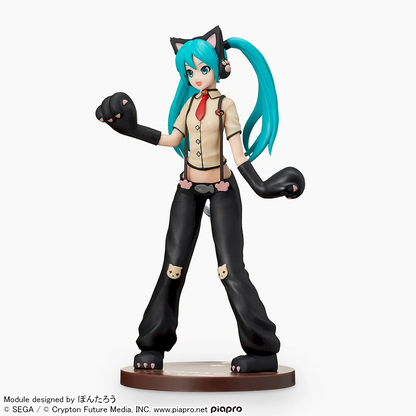 Hatsune Miku – Project DIVA Arcade Future Tone – Super Premium Figure “Nyan-ko Ver.”