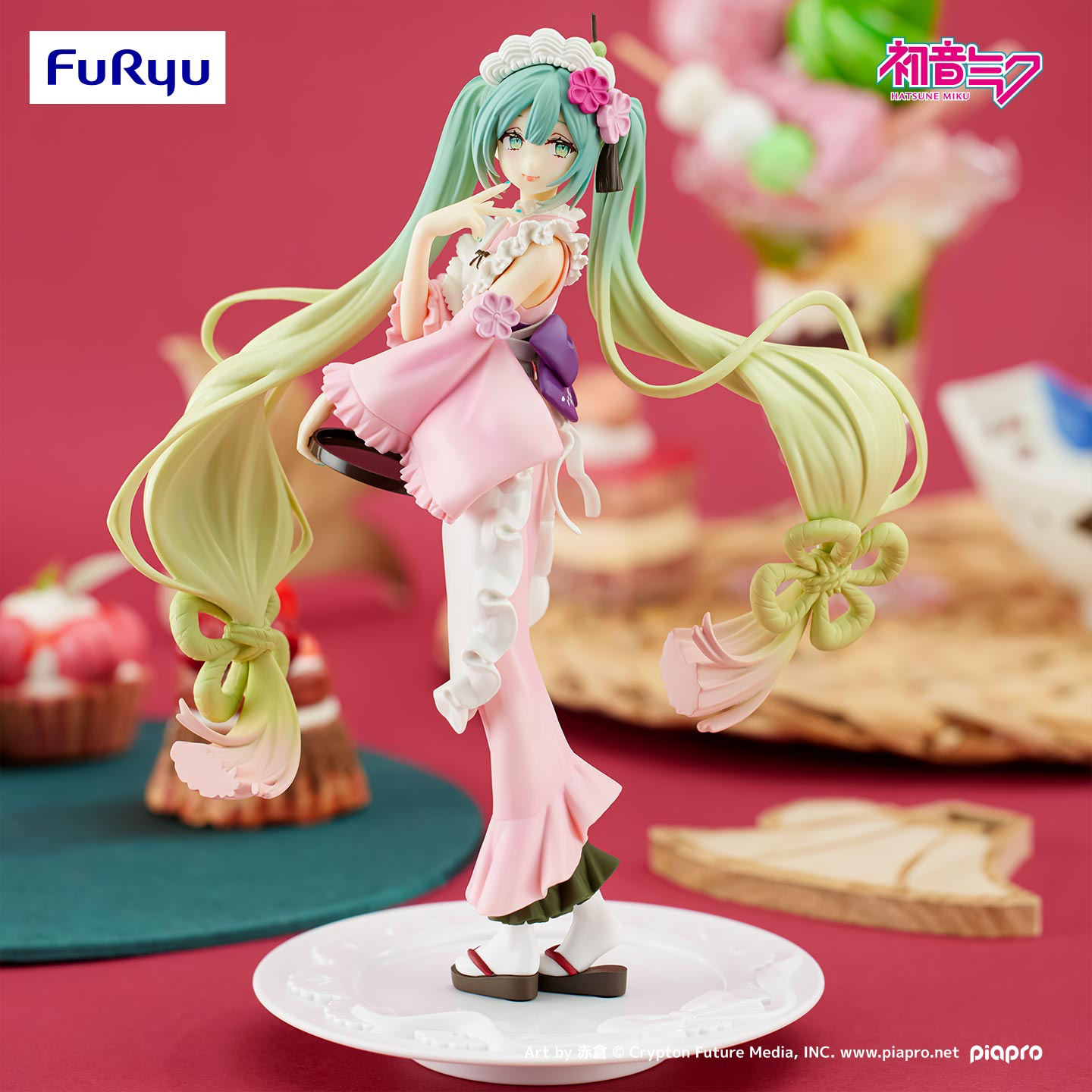 Exc∞d Creative Figure – SweetSweets “Matcha Parfait Sakura Ver.